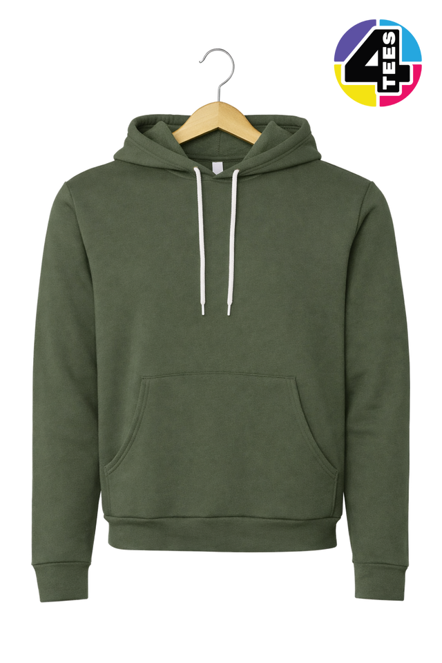 BELLA + CANVAS Sponge Fleece Hoodie