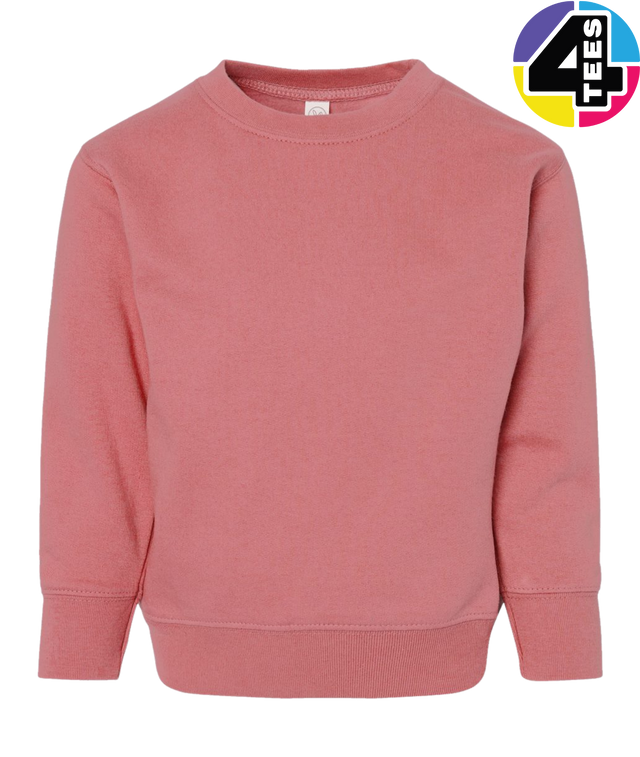 Rabbit Skins Toddler Fleece Crewneck Sweatshirt