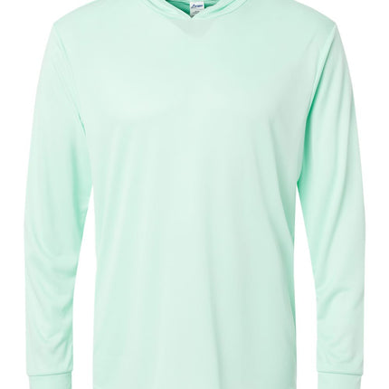 Unisex Bahama Performance Hooded Long Sleeve T-Shirt - 220