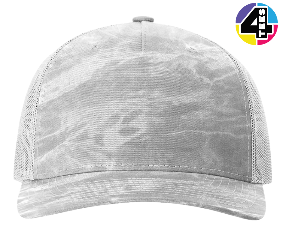 Richardson Printed Five-Panel Trucker Cap