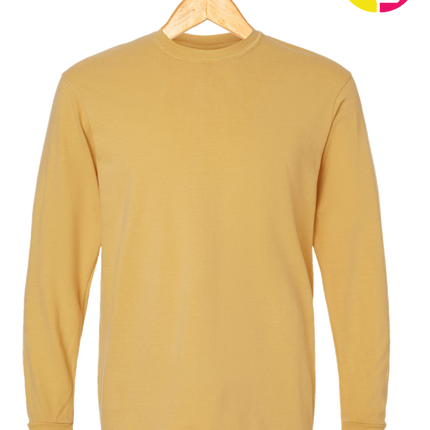Comfort Colors Garment-Dyed Heavyweight Long Sleeve T-Shirt