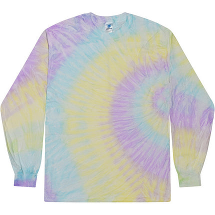Unisex Tie-Dyed Long Sleeve T-Shirt - 2000