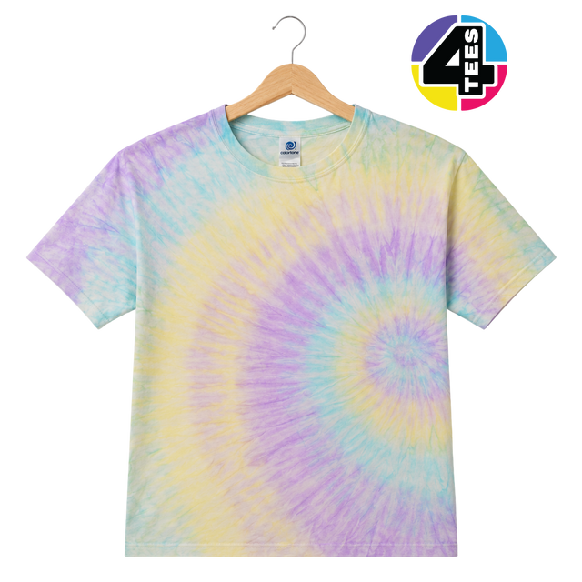 ColorTone Unisex Multi-Color Tie-Dyed T-Shirt