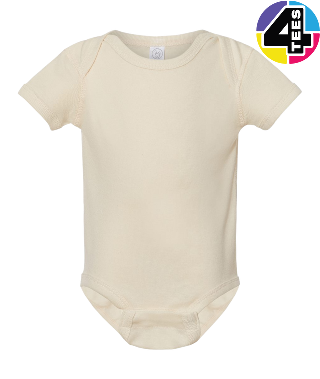 Rabbit Skins Infant Baby Rib Bodysuit