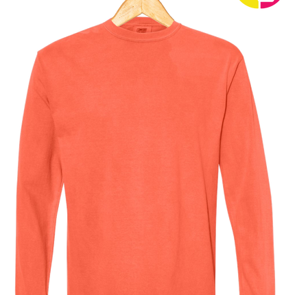 Comfort Colors Garment-Dyed Heavyweight Long Sleeve T-Shirt