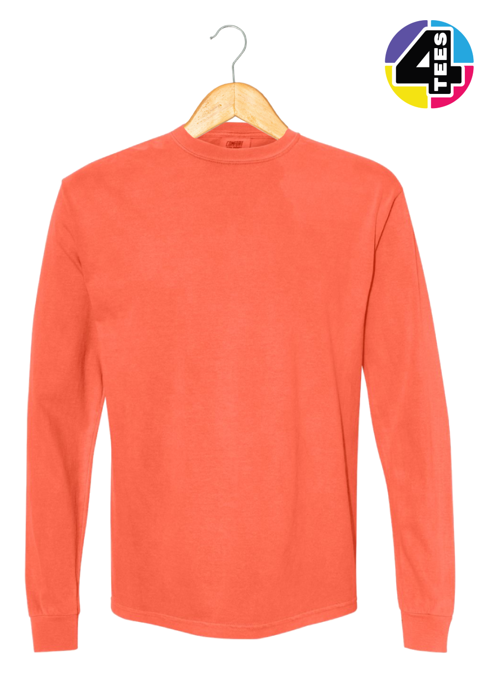Comfort Colors Garment-Dyed Heavyweight Long Sleeve T-Shirt