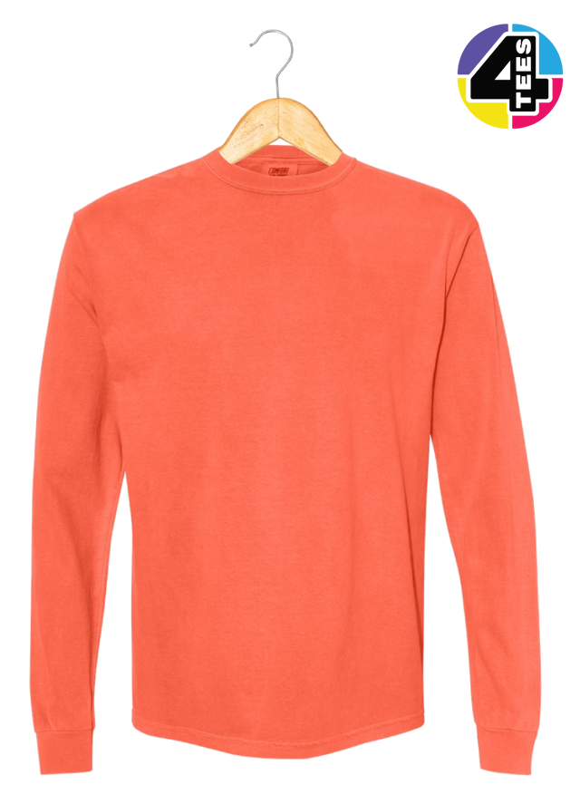 Comfort Colors Garment-Dyed Heavyweight Long Sleeve T-Shirt