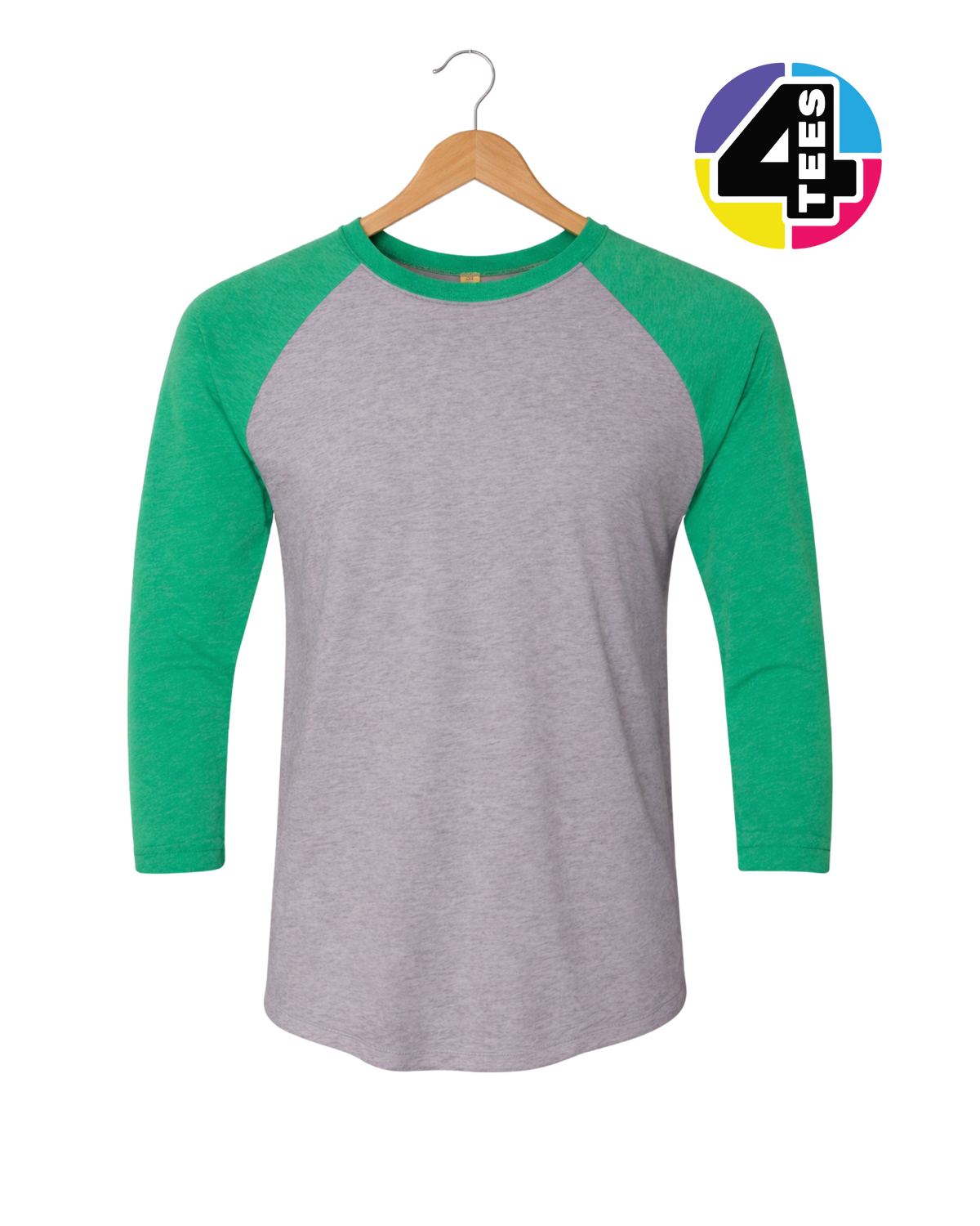 Next Level Unisex Triblend Three-Quarter Raglan T-Shirt