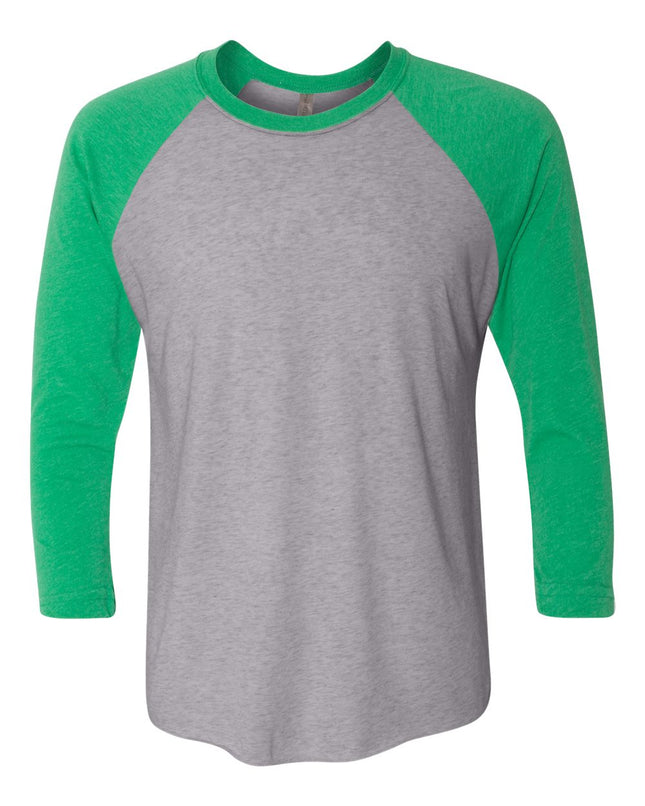 Unisex Triblend Three-Quarter Raglan T-Shirt - 6051