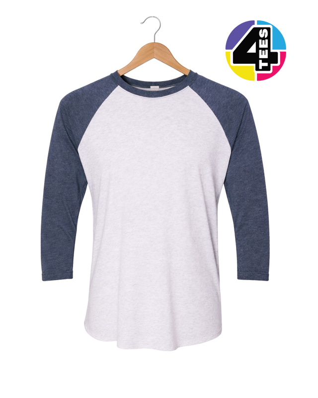 Next Level Unisex Triblend Three-Quarter Raglan T-Shirt