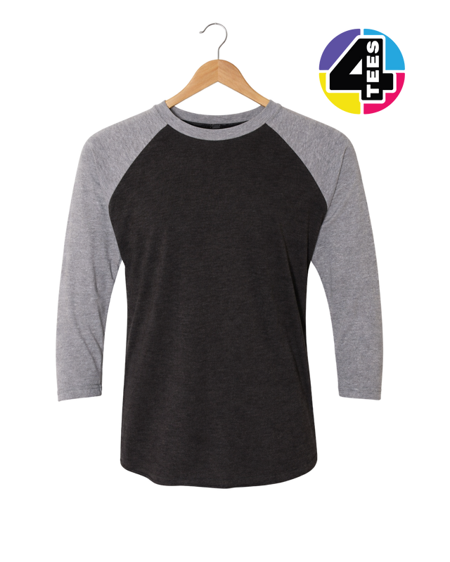 Next Level Unisex Triblend Three-Quarter Raglan T-Shirt