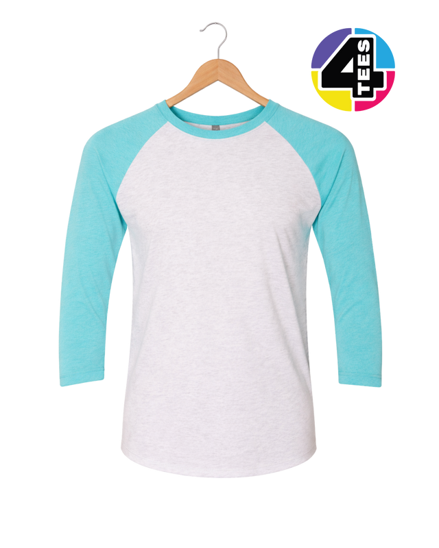 Next Level Unisex Triblend Three-Quarter Raglan T-Shirt