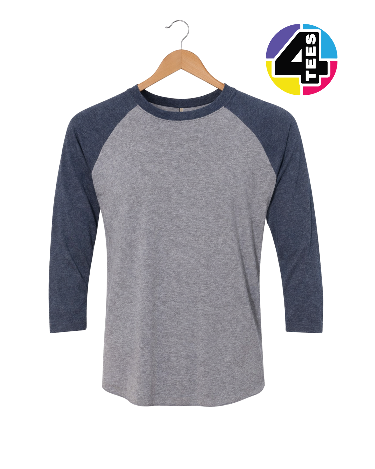 Next Level Unisex Triblend Three-Quarter Raglan T-Shirt