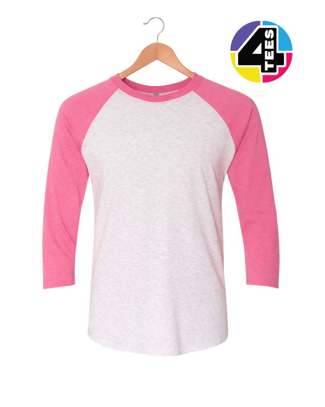 Next Level Unisex Triblend Three-Quarter Raglan T-Shirt