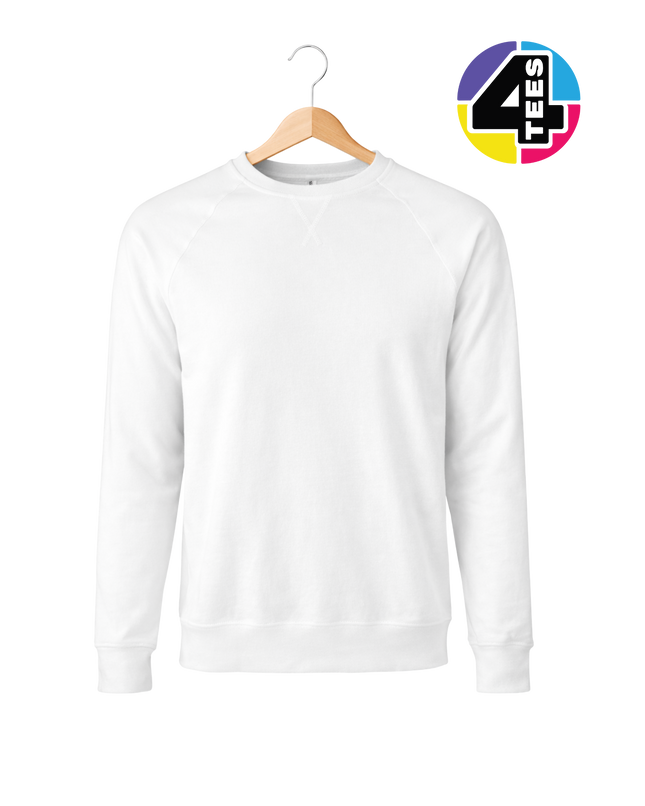 Next Level Unisex Laguna Raglan Crewneck Sweatshirt