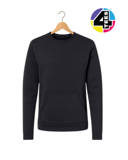 Next Level Unisex Santa Barbara Pocket Crewneck Sweatshirt