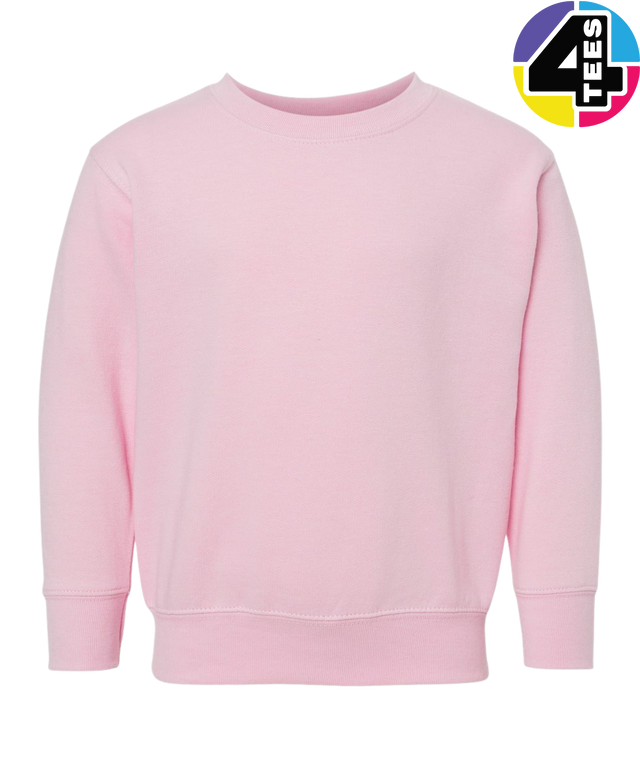 Rabbit Skins Toddler Fleece Crewneck Sweatshirt