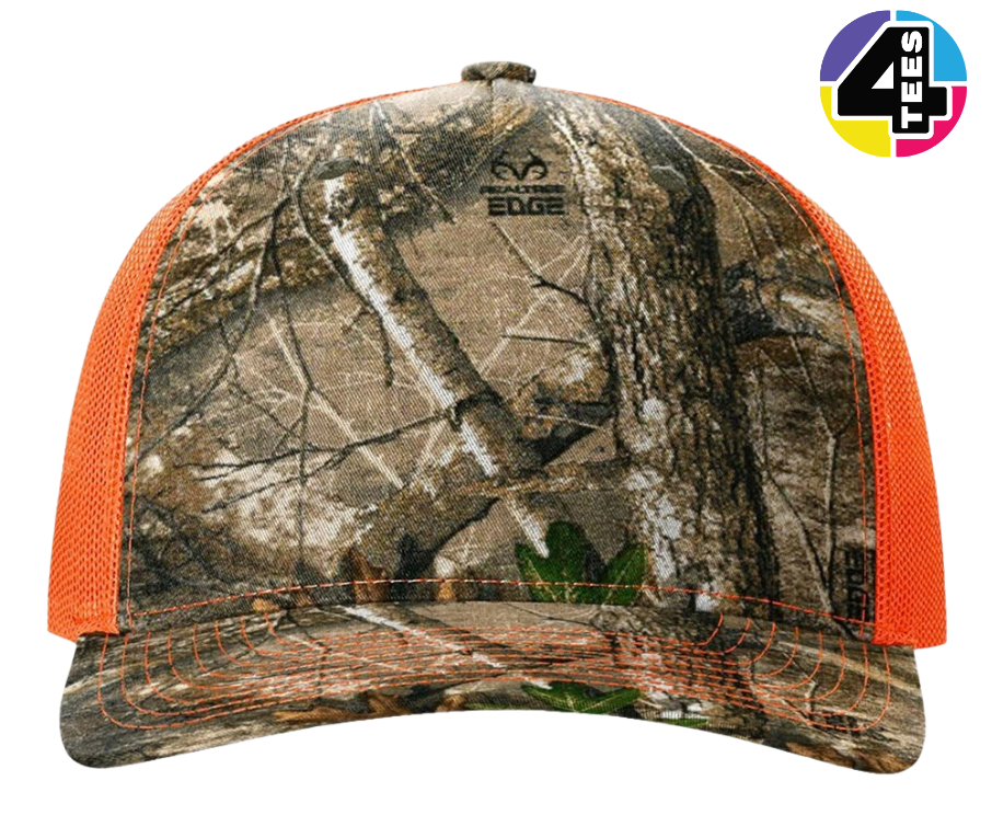 Richardson Printed Five-Panel Trucker Cap
