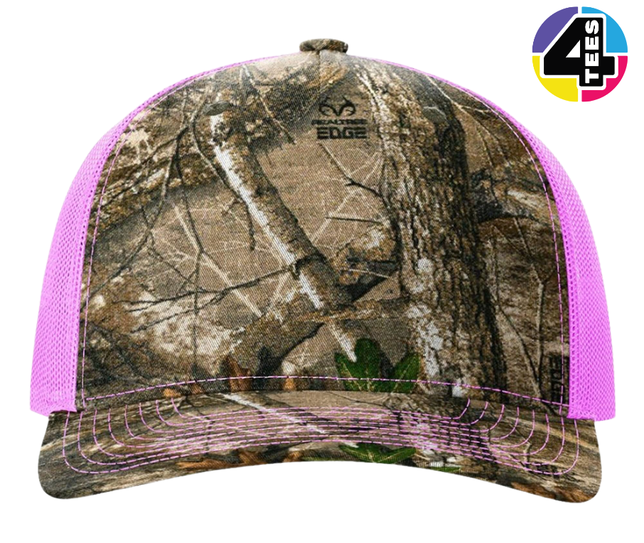 Richardson Printed Five-Panel Trucker Cap