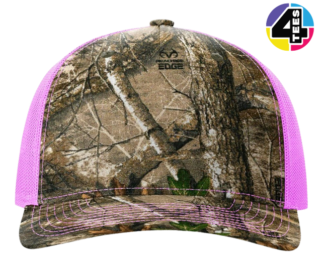 Richardson Printed Five-Panel Trucker Cap