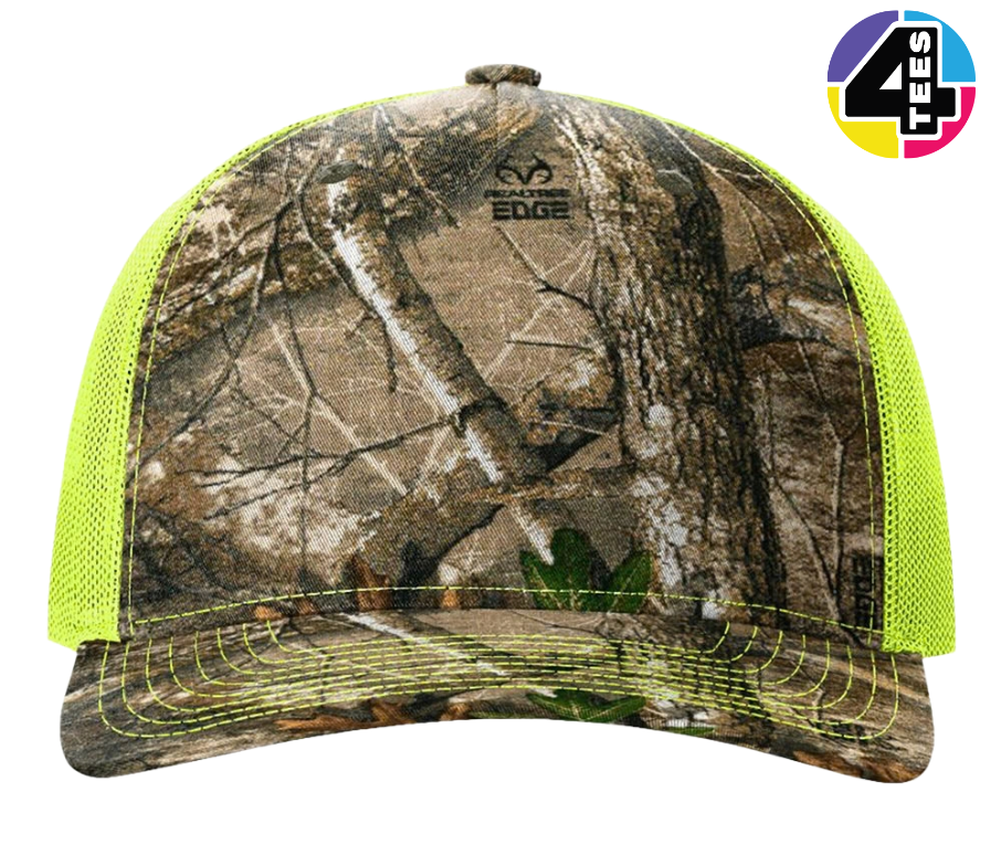 Richardson Printed Five-Panel Trucker Cap