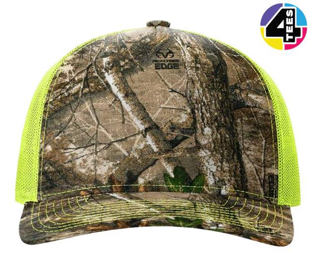 Richardson Printed Five-Panel Trucker Cap