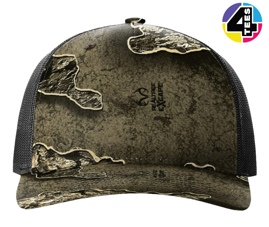 Richardson Printed Five-Panel Trucker Cap