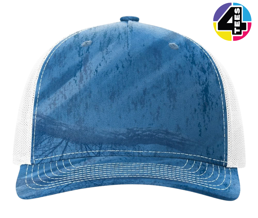 Richardson Printed Five-Panel Trucker Cap