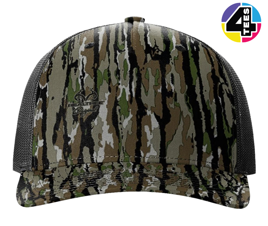 Richardson Printed Five-Panel Trucker Cap