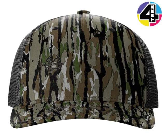 Richardson Printed Five-Panel Trucker Cap