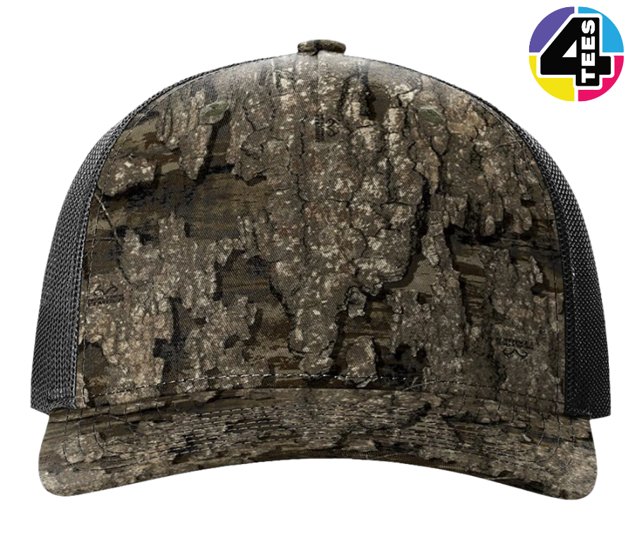 Richardson Printed Five-Panel Trucker Cap