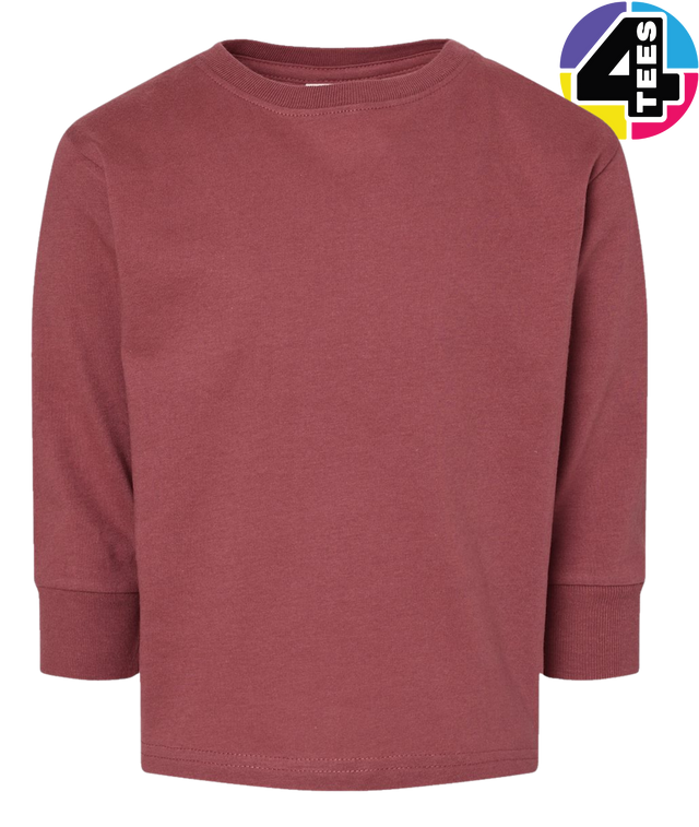 Rabbit Skins Toddler Fine Jersey Long Sleeve Tee