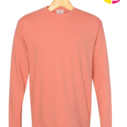 Comfort Colors Garment-Dyed Heavyweight Long Sleeve T-Shirt