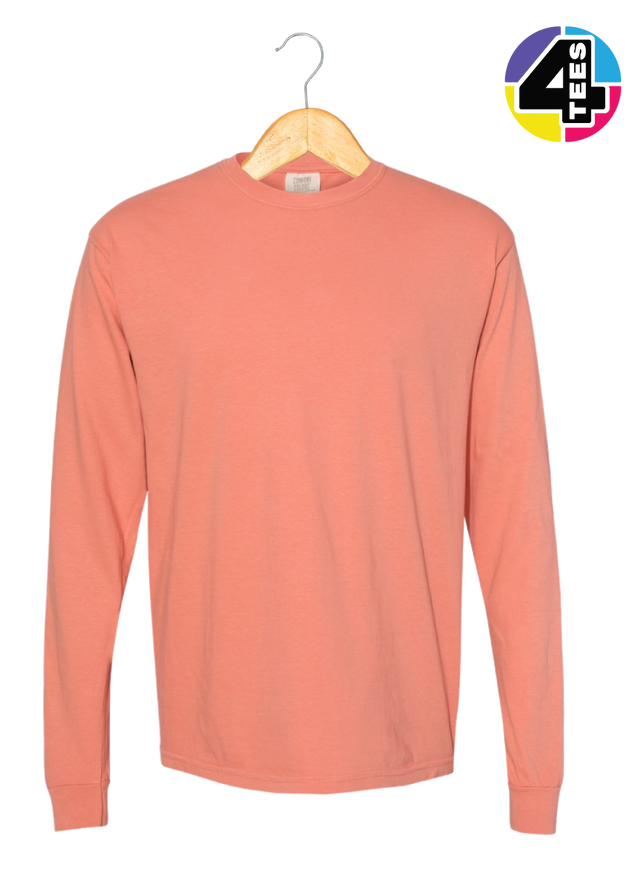 Comfort Colors Garment-Dyed Heavyweight Long Sleeve T-Shirt