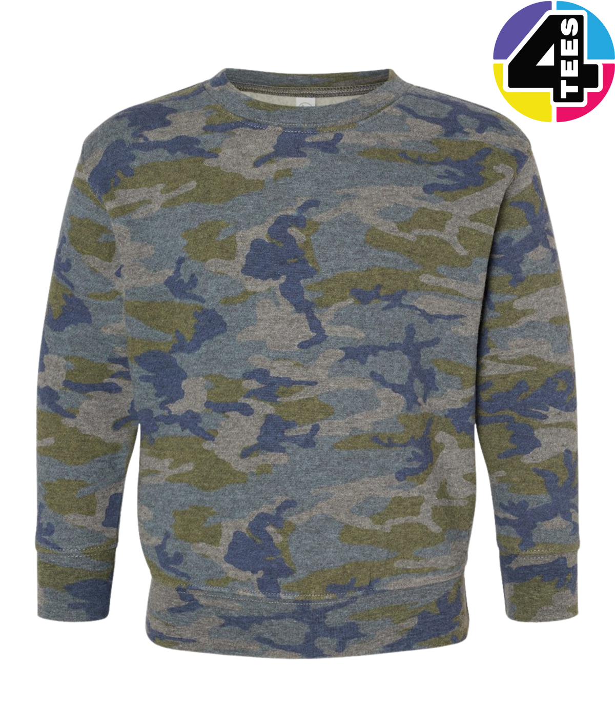 Rabbit Skins Toddler Fleece Crewneck Sweatshirt