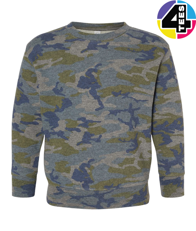 Rabbit Skins Toddler Fleece Crewneck Sweatshirt
