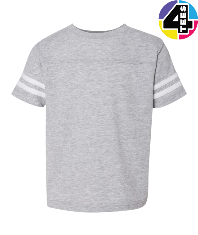 Rabbit Skins Toddler Football Fine Jersey Tee