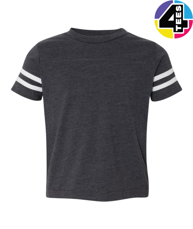 Rabbit Skins Toddler Football Fine Jersey Tee
