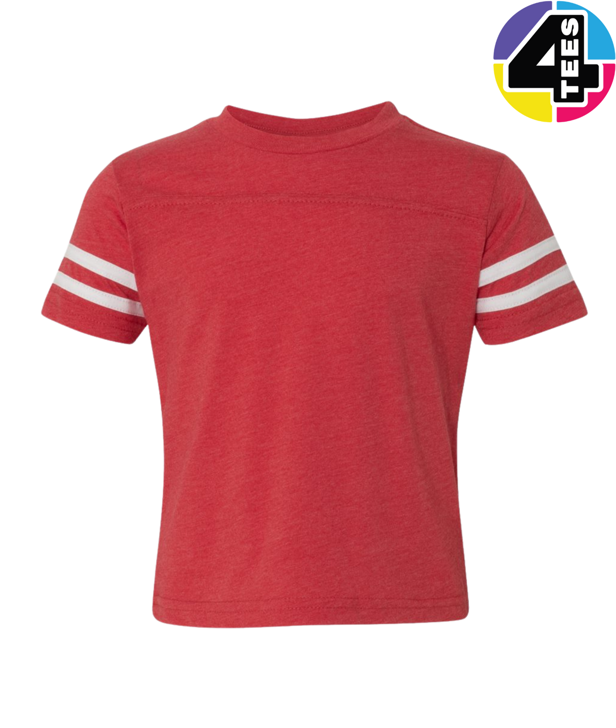 Rabbit Skins Toddler Football Fine Jersey Tee