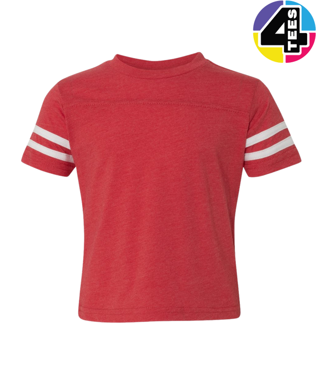 Rabbit Skins Toddler Football Fine Jersey Tee