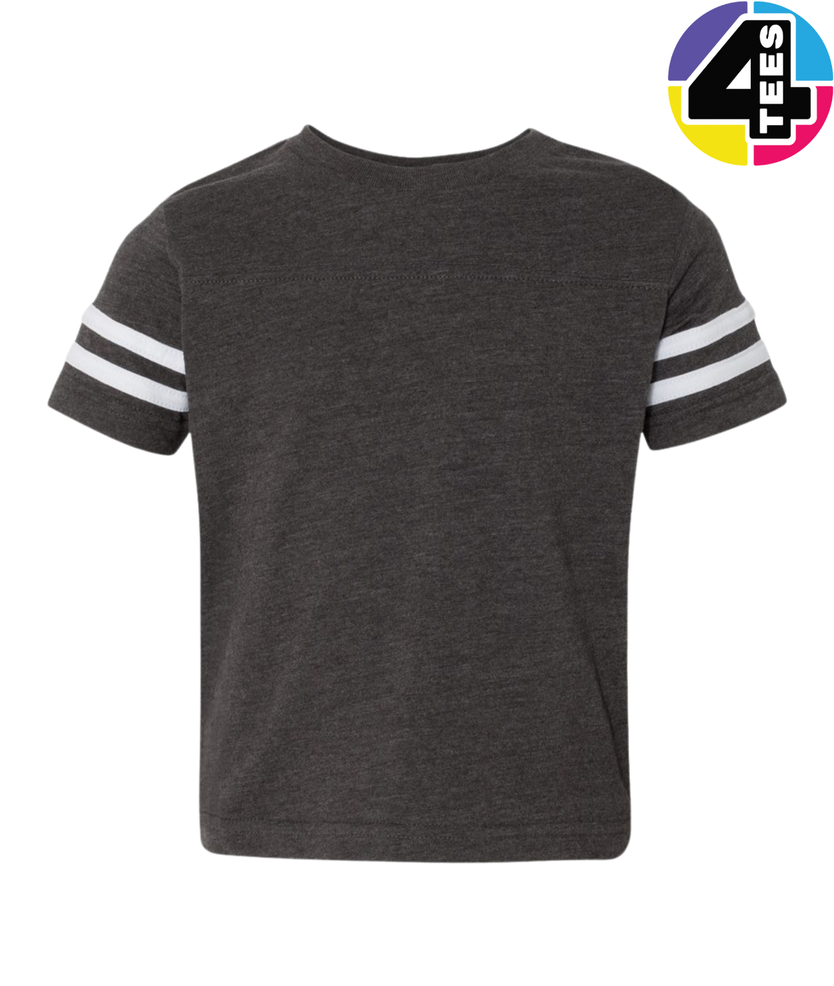 Rabbit Skins Toddler Football Fine Jersey Tee