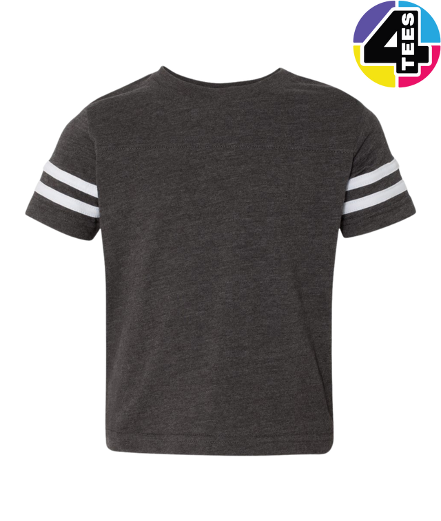 Rabbit Skins Toddler Football Fine Jersey Tee
