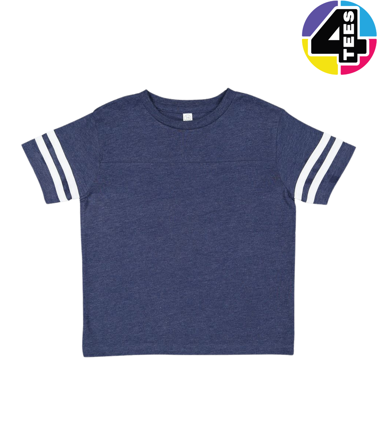 Rabbit Skins Toddler Football Fine Jersey Tee
