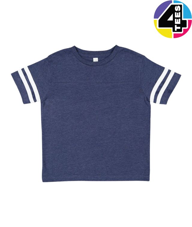 Rabbit Skins Toddler Football Fine Jersey Tee