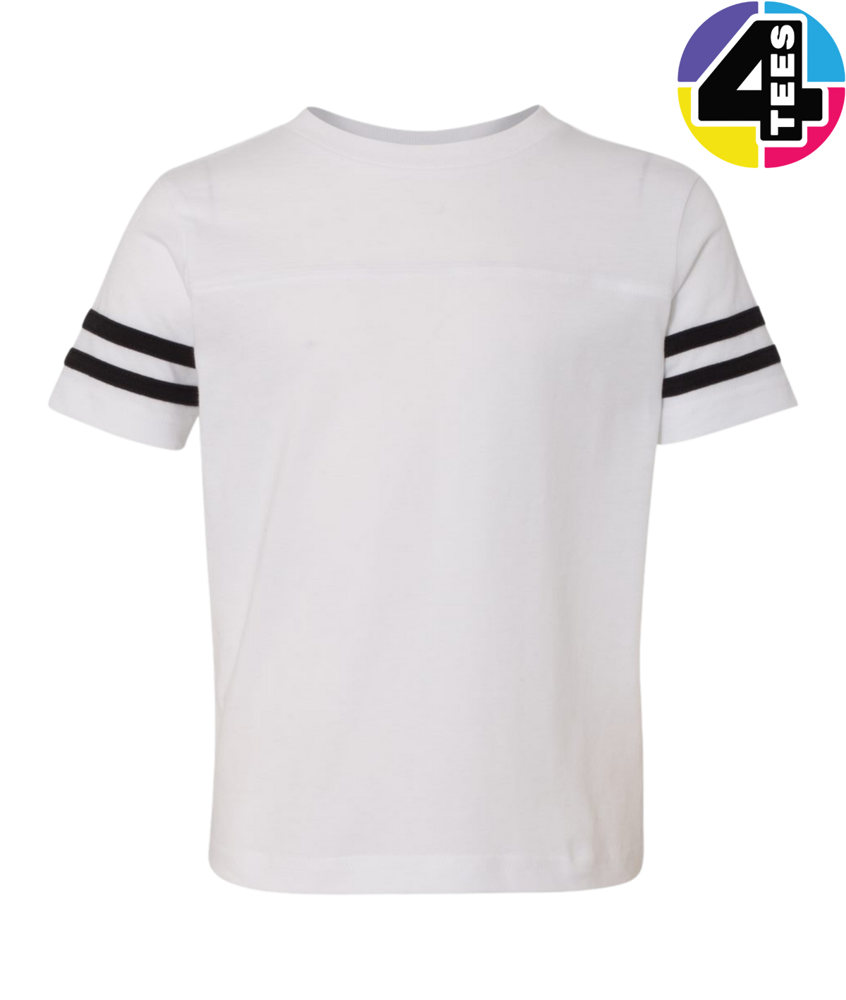 Rabbit Skins Toddler Football Fine Jersey Tee