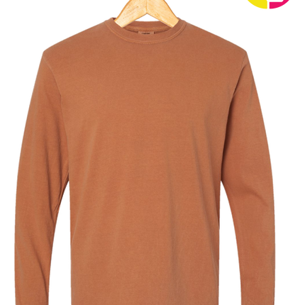 Comfort Colors Garment-Dyed Heavyweight Long Sleeve T-Shirt