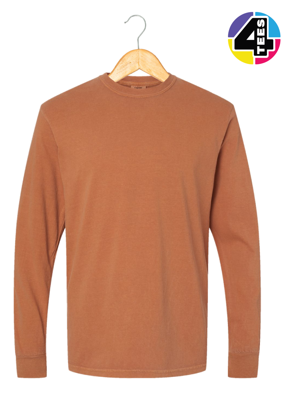 Comfort Colors Garment-Dyed Heavyweight Long Sleeve T-Shirt